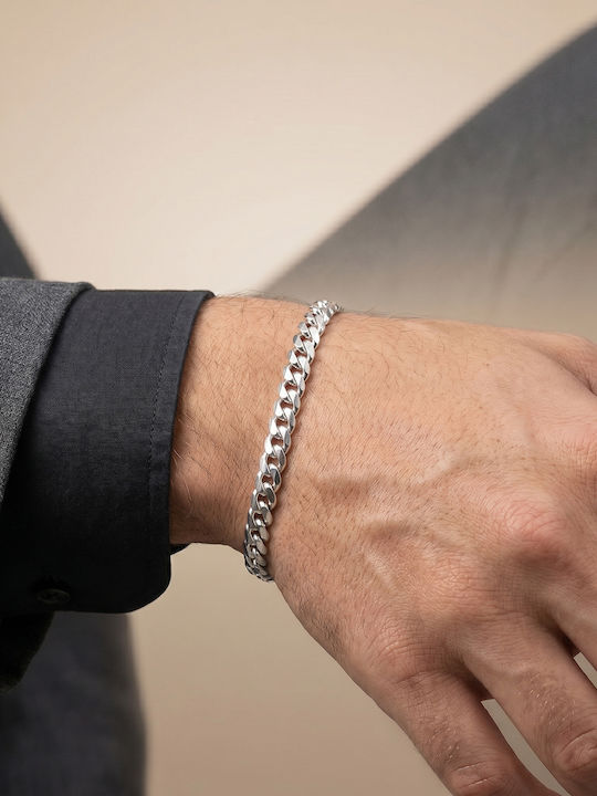 Kiriakos Gofas Men's Silver Bracelet 22cm