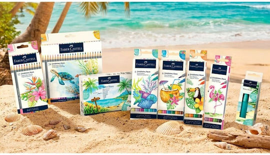 Faber-Castell Goldfaber Markers Designing Seashell Symphony Set 6 Colours