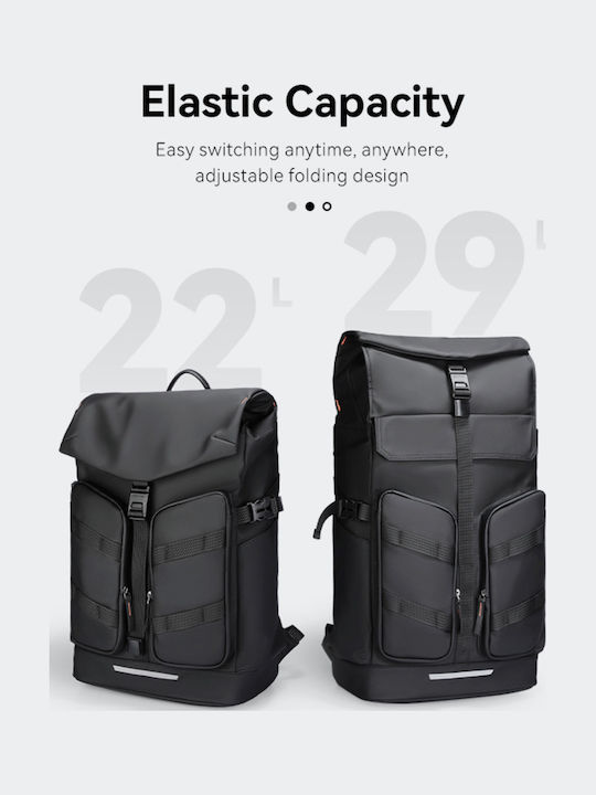 Mark Ryden Backpack Αδιάβροχο 22lt Μαύρο