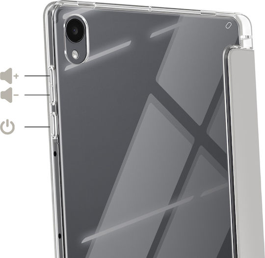 Husă Avizar Galaxy Tab S11 Modulară Origami Funcție Stand Design Gri Deschis