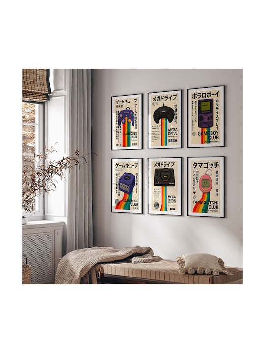 Gaming Poster Tamagotchi Japanese Edition Gm2404 50cm X 70cm