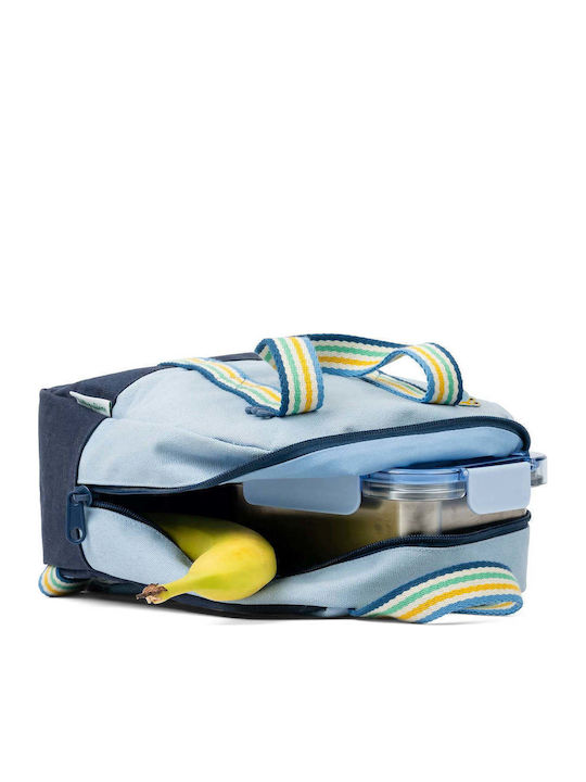 Lilliputiens School Backpack Elementary Blue 29 x 11 x 30cm