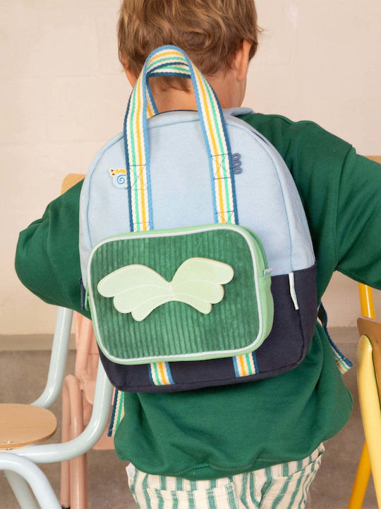 Lilliputiens School Backpack Elementary Blue 29 x 11 x 30cm