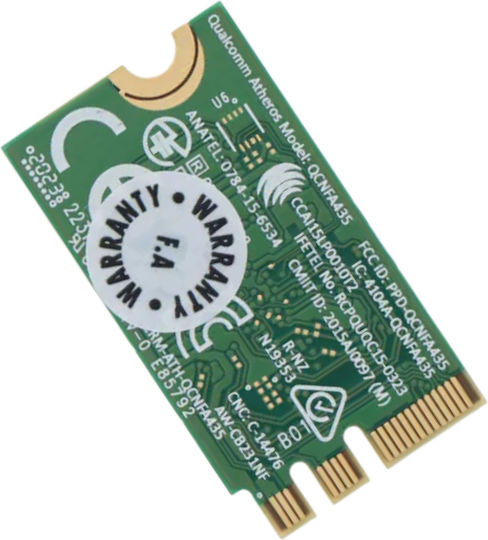 M.2 Ασύρματη Κάρτα Δικτύου (433Mbps) Μini PCI-e