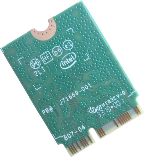 M.2 Ασύρματη Κάρτα Δικτύου (433Mbps) Μini PCI-e