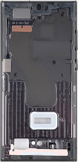Clappio Înlocuire Cadru Central Părți De Mijloc Pentru Telefoane Mobile Samsung Galaxy S23 Ultra Negru