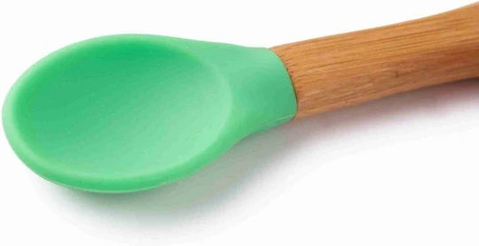 Eco Rascals Σετ Φαγητού από Bamboo με Αντιολισθητική Βάση Μπεζ 2τμχ