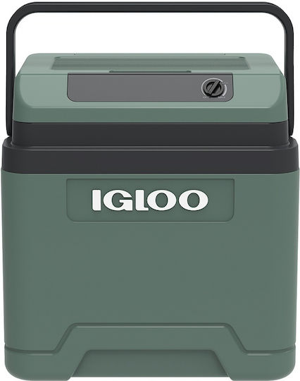 Igloo Преносим Хладилник Термоелектрически 24л 12V Зелен