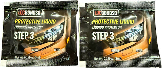 Locbondso Headlight Restoration Satz Für Glänzen Und Reinigung Von Autolampen 8249