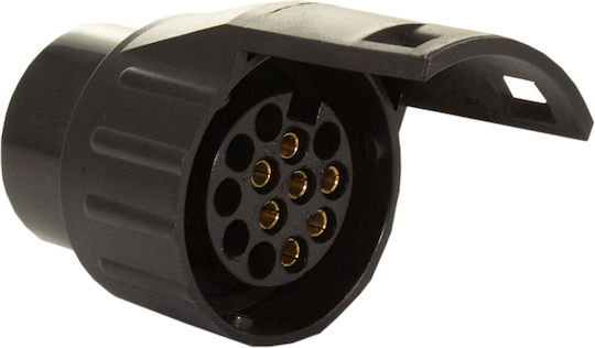 7 To 13 Pin Trailer Adapter 12v 24v Car Connector Universal Conversion Plug