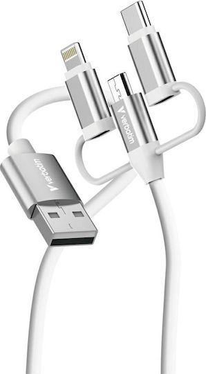 Verbatim USB to Type-C / Lightning Cable 1m 32394