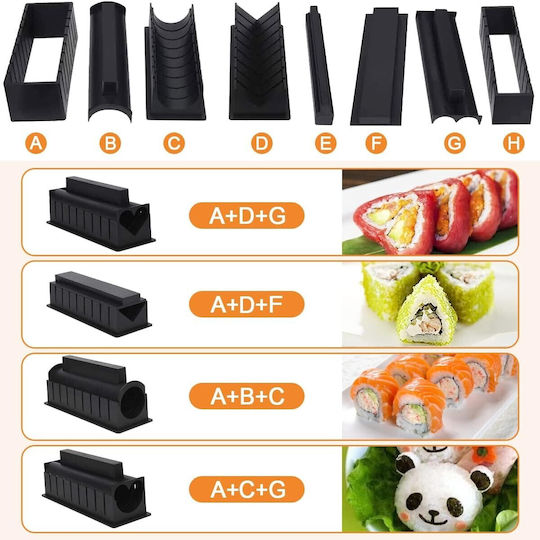 Alista Home Forms/Molds Made of Plastic 10 Pieces