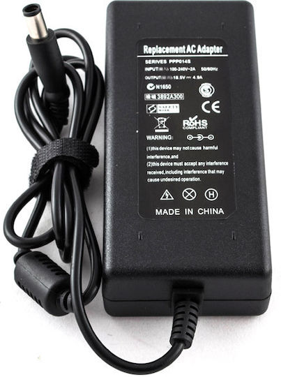 Зарядно Устройство За Лаптоп Hp Presario Cq61-410em 90w Central Pin