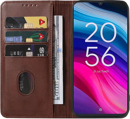 Tel1 Tcl 505 Magnetic Closure Book Case Brown
