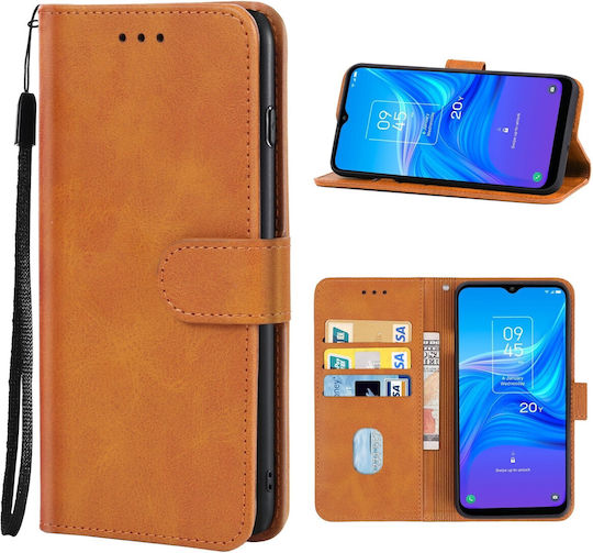 Tel1 Tcl 20y Alcatel 1s 2021 Wallet Husa Tip Carte Maro