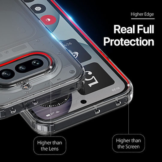 Dux Ducis Clin Series Rückseite Umschlag Kunststoff Transparent (Nichts Phone (4a))