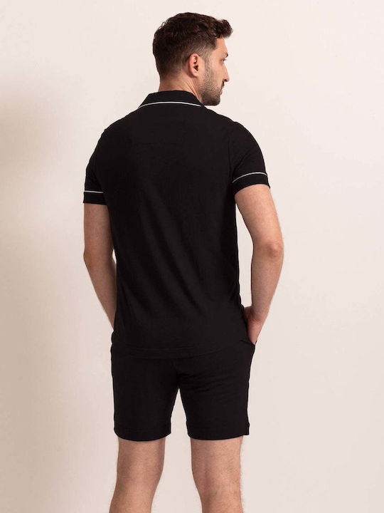 Sofiaman Summer Men's Pyjama Black