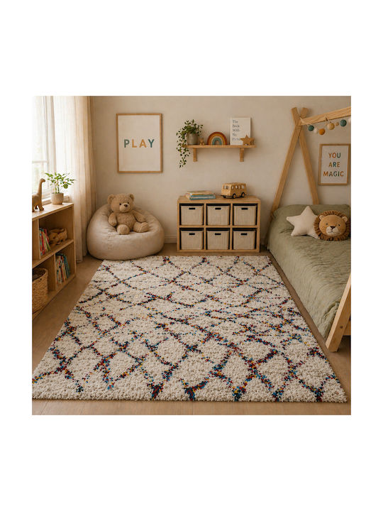 Shaggy Noelia 130x180cm Cream Shaggy Noelia 130x180cm Cream