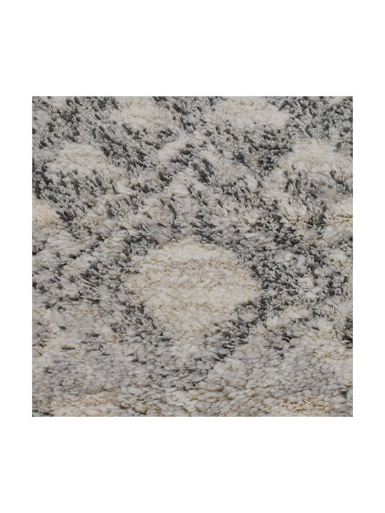 Shaggy Geometric Χαλί Ορθογώνιο L.grey/cream 240x300cm