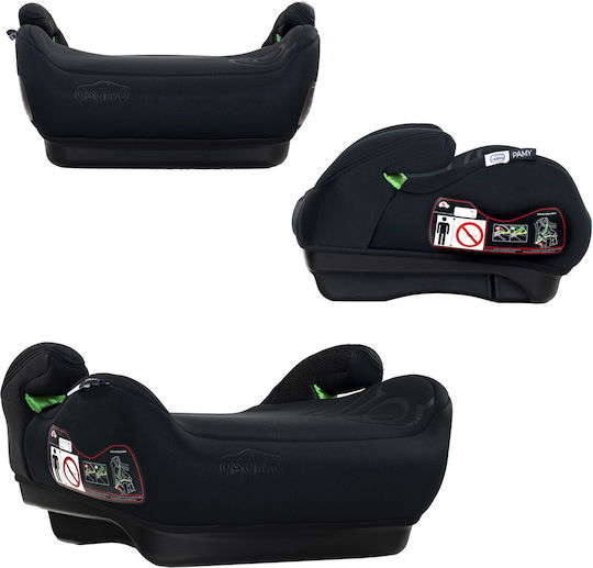 Asalvo Pamy Car Seat Booster i-Size Black 22-36 kg