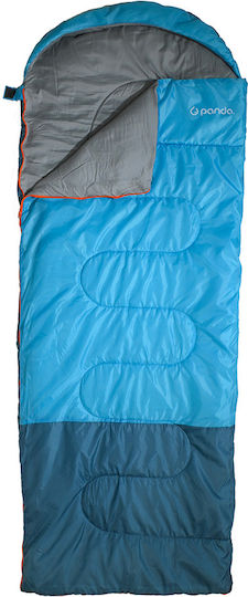 Panda Schlafsack Einzeln Blau/Blau