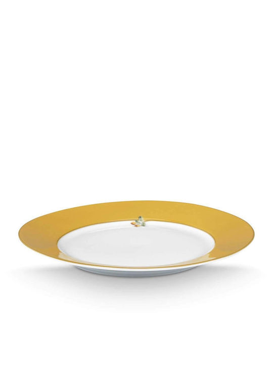 PiP Studio Lily & Lotus Multicolour Porcelain Dessert Plate 21cm