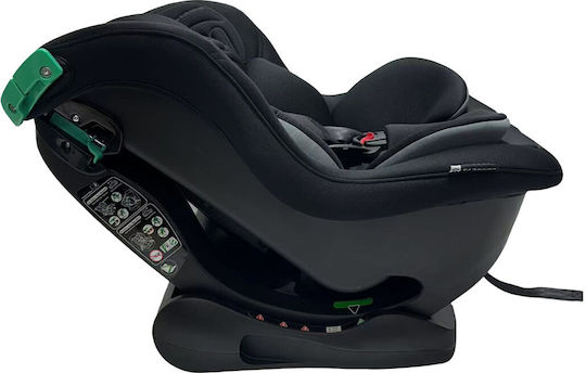 Asalvo Proseat Καθισματάκι Αυτοκινήτου i-Size Μαύρο 0-18 kg