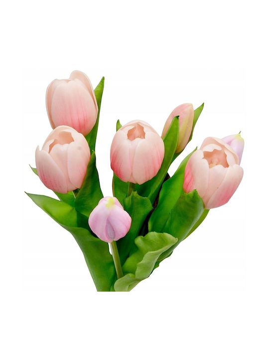 Bouquet of Pink Tulips 31cm Saska Garden