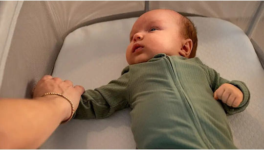 UPPAbaby Легло Soma с Матрак и Колела Бежово