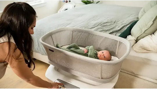 UPPAbaby Легло Soma с Матрак и Колела Бежово