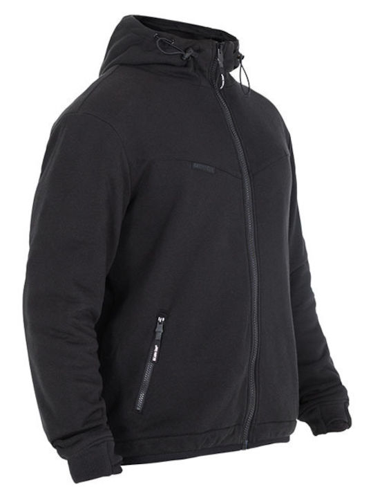 John Doe XTM Hoodie V3 Softshell Ανδρικό Μπουφάν 4 Εποχών Μαύρο