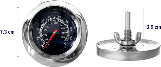 Αναλογικό Θερμόμετρο BBQ με Ακίδα +50°C / +50°C Αναλογικό Θερμόμετρο BBQ με Ακίδα +50°C / +50°C
