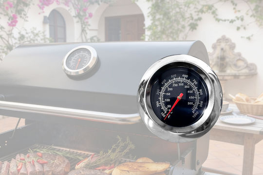 Analoges Lebensmittelthermometer BBQ mit Sonde +50°C / +50°C
