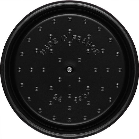 Staub La Cocotte Γάστρα Στρογγυλή Μαντεμένια 3.85lt