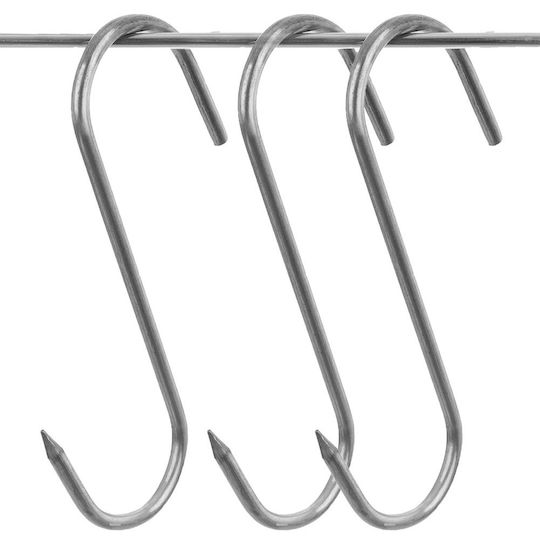 Orion Inox Grey Hangers 3 Pieces