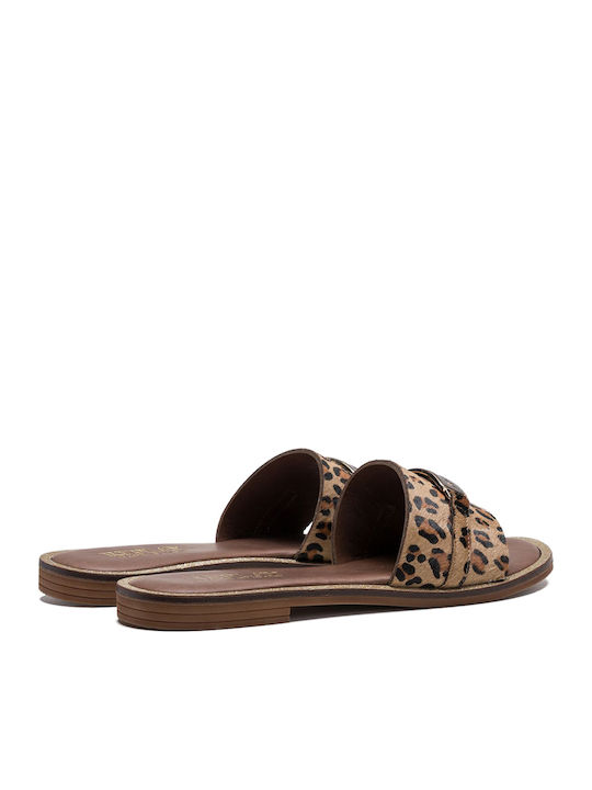 Women's Flat Sandals Brown