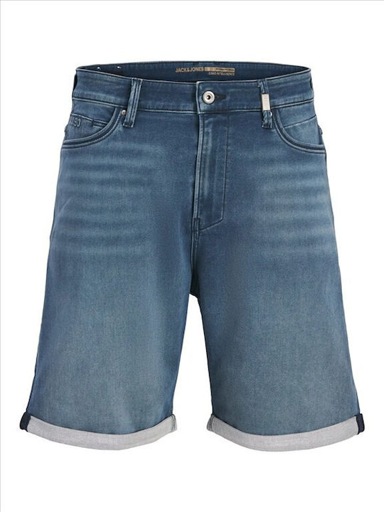Men's Denim Bermuda Shorts Blue Denim