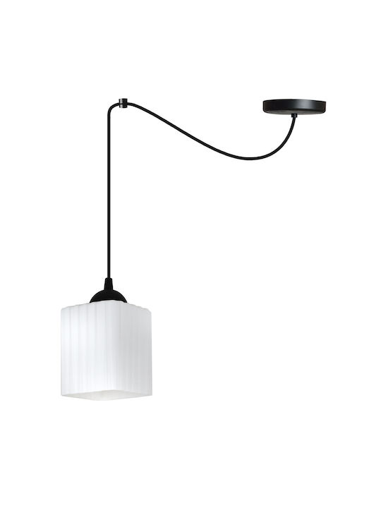 Light Home Candelabru Suspendat Negru cu Soclu E27