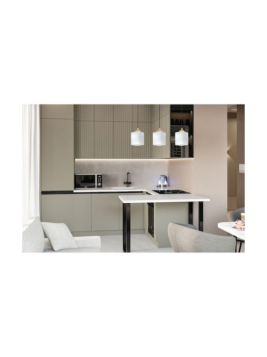 Light Home Candelabru Suspendat Negru cu Soclu E27