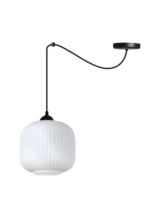 Light Home Висящо Осветително Тяло Черно с Цокъл E27