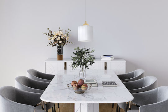 Light Home Lumină Suspendată Albă cu Bază de Bec E27