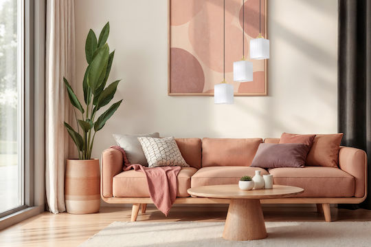 Light Home Κρεμαστό Φωτιστικό Μαύρο με Ντουί E27
