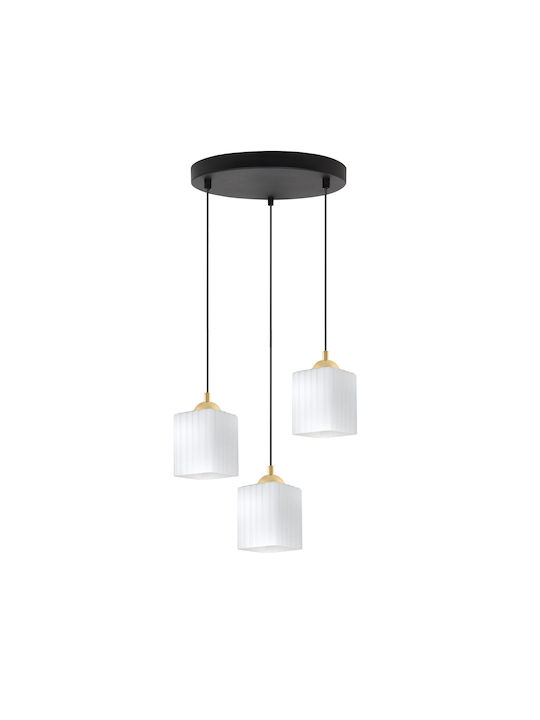 Light Home Висящо Осветително Тяло Черно с Цокъл E27