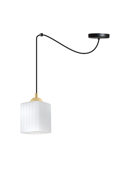 Light Home Висящо Осветително Тяло Черно с Цокъл E27