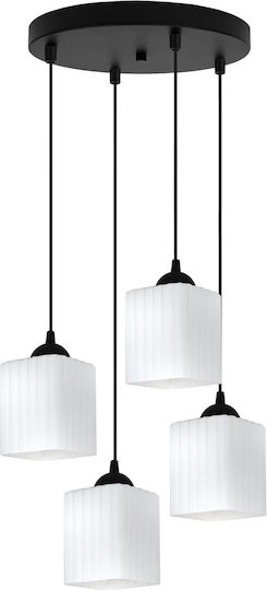 Light Home Pendant Ceiling Light Black with E27 Socket