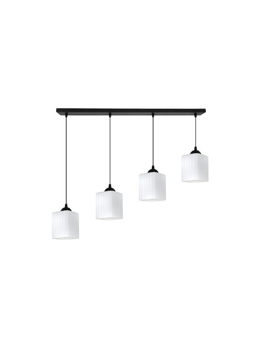 Light Home Висящо Осветително Тяло Черно с Цокъл E27