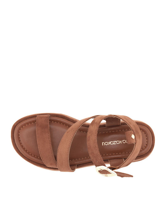 Friedel Women's Brown Summer Platforms