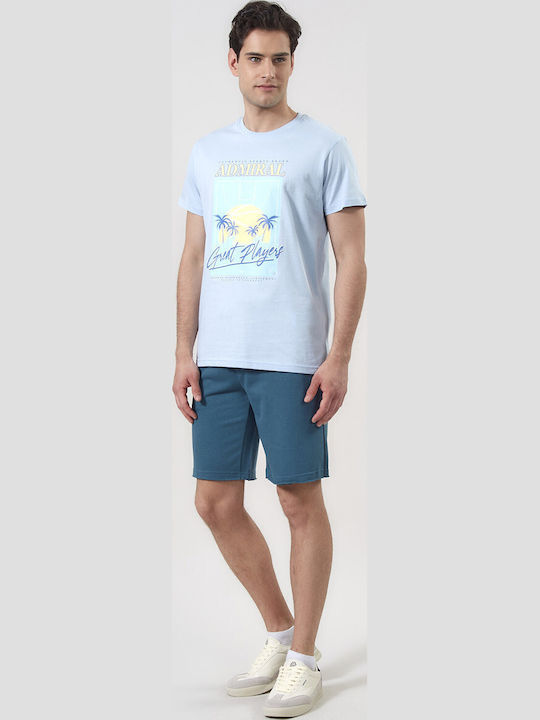 T-shirt Γαλαζιο