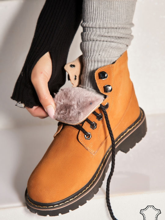 Ghete Dama Suede Maro