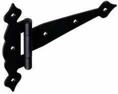 Domax Decorative Triangle Hinge 150mm Black Chests